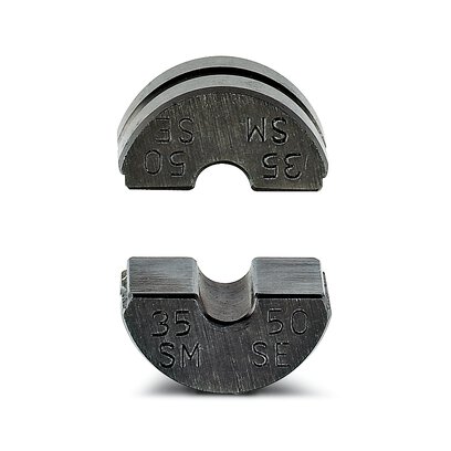 Phoenix Contact Pre-Round Die Pair; CRIMPFOX-C50 R35-50/DIE; for 35; 50mm2 sector cable